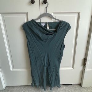 Armani forest green top